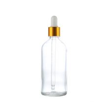 15Ml 20Ml 30Ml 1Oz Clear Transparent Round Cylinder Shape Glass Dropper Bottles For Cosmetic Serum Deodorant Perfume Body Oil